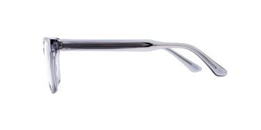 Women Vista Eyeglasses: Ada - Grey - SpaceSMART Eye Clinic (Side View)